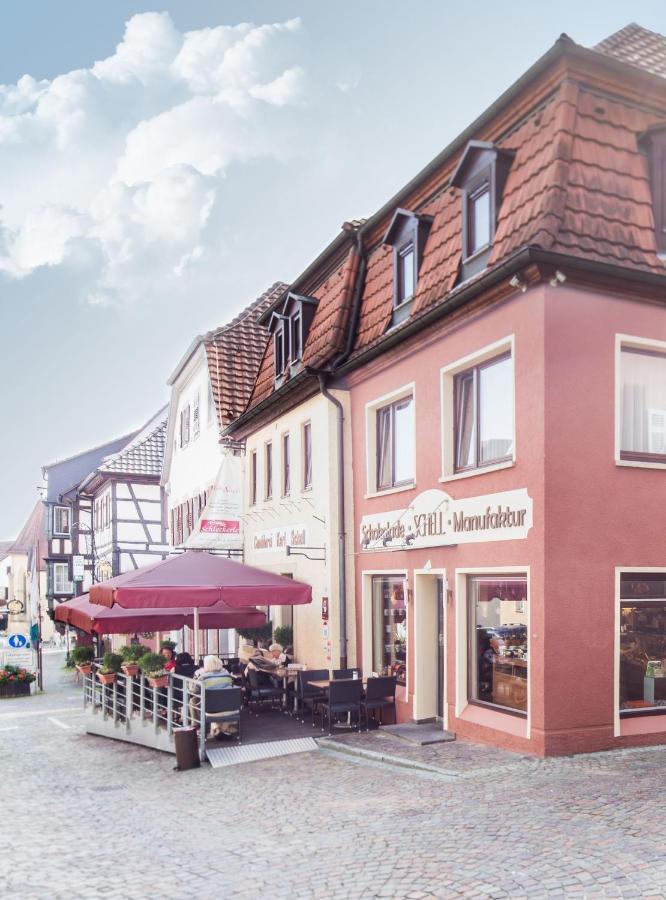 Schell Schokoladen Hotell Gundelsheim  Eksteriør bilde